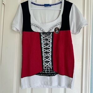 Hofbräuhaus München women's T-shirt size L. Munich Germany women's top